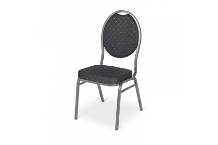 Obrázok pre Banketová stolička HERMAN - čierna