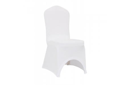 Obrázok pre Návlek na banketovú stoličku SLIMTEX biely