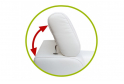 Obrázok pre Kožená sedačka v tvare U - OLIVIA MAX I